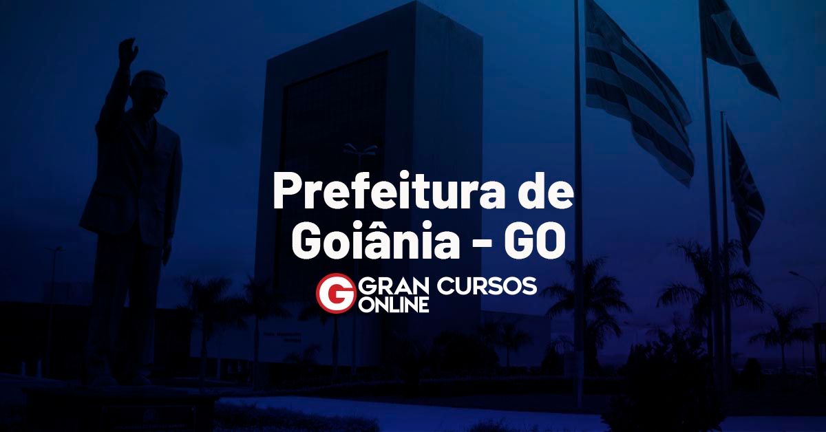 Concurso Goiânia GO inscrição vai até sexta 29 04 1 376 vagas