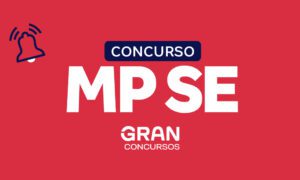 Concurso MP SE está comissão formada VEJA