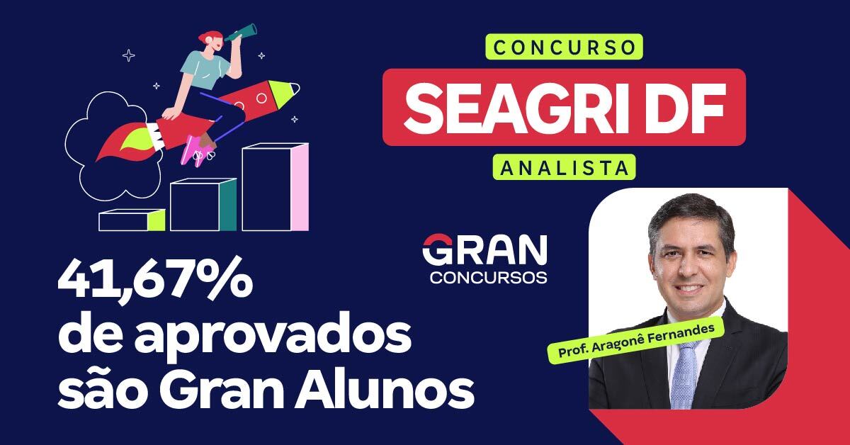 Concurso Seagri Df De Aprovados S O Gran