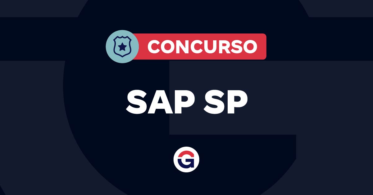 Concurso SAP SP Edital 1 100 Vagas Confira