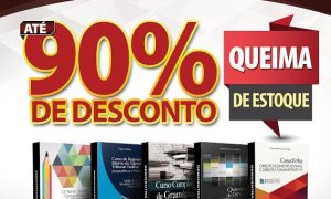 Livraria Gran Cursos: Queima de estoque. Até 90% de desconto!