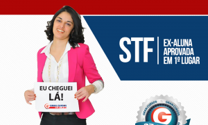 STF: Ex-aluna do Gran Cursos é 1° lugar no concurso STF!