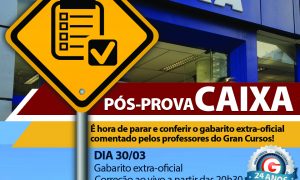 Caixa: Pós-prova realizado com sucesso. Confira o gabarito extraoficial!