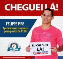 História de sucesso: Ex-aluno do Gran Cursos é aprovado em 7 concursos públicos