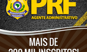 PRF: Mais de 200 mil inscritos. Confira o local de sua prova!