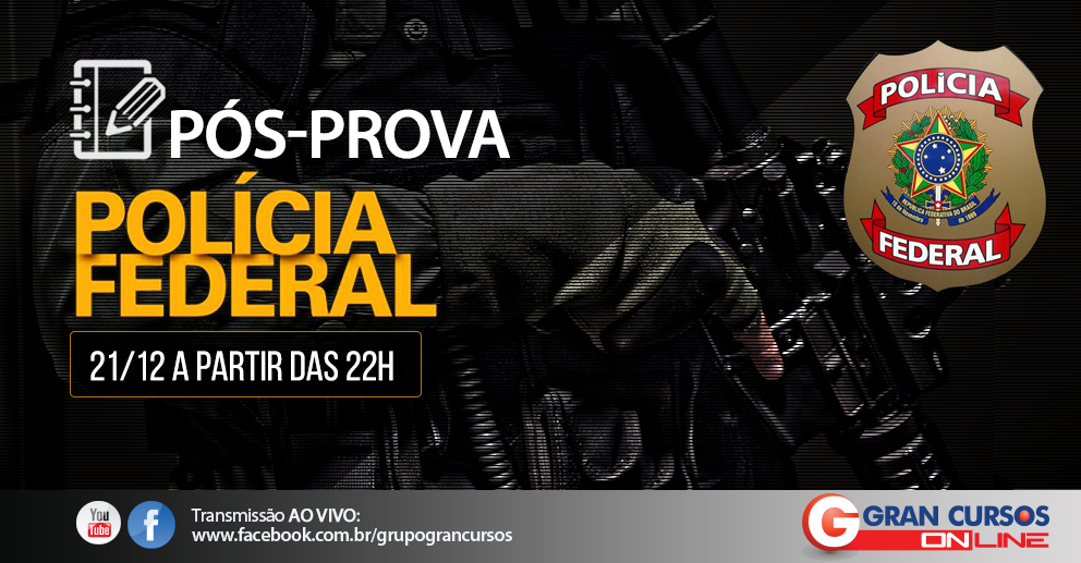 Concurso Polícia Federal - Agente: Pós-prova realizado com sucesso ...