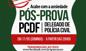 Concurso PCDF – Delegado: Pós-prova realizado com sucesso! Confira o gabarito extraoficial!
