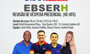 Aulão de véspera para o concurso da Ebserh Goiás!  Revise o conteúdo e baixe grátis simulado para o concurso!