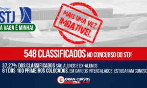 Resultado STJ – Técnico 2015: Mais de 540 classificados, incluindo os primeiros lugares! Confira!