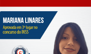 Aprovada em 3º lugar no último concurso INSS, Mariana fala sobre a carreira e dá dicas!