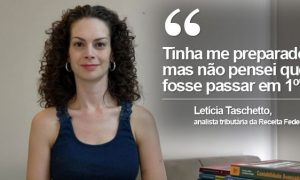 Aprovada em 1º lugar na Receita Federal mudou de carreira para assumir cargo