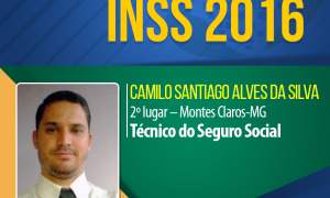 Camilo Santiago, 2º lugar no concurso INSS 2016: “Ou a gente começa a priorizar a aprovação ou então nunca chegaremos ao nosso objetivo”