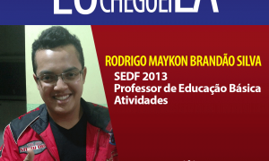 Concurso SEDF 2016: Rodrigo Maykon foi aprovado no último certame da Secretaria. O próximo pode ser você!