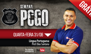 É hoje às 20h! Aulão de Língua Portuguesa para PC-GO com Elias Santana