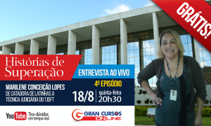 AO VIVO AGORA – Histórias de Superação: Marilene Lopes, de catadora de latinhas a técnica judiciária do TJDFT, confira!