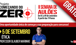 AO VIVO AGORA – Projeto Começando do Zero – Ética com Glauber Marinho