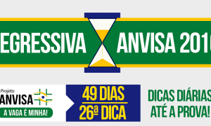 Concurso Anvisa – Regressiva: dica gratuita de Direito Constitucional!
