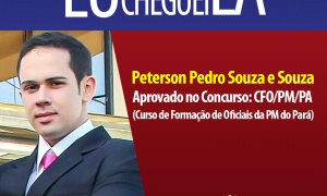 Aprovado no concurso CFO-PM/PA conta sua história e compartilha as estratégias utilizadas em sua aprovação