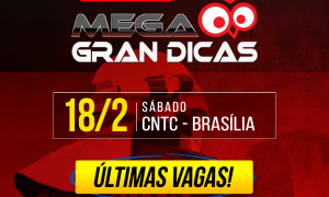 Mega Oportunidade: Gran Dicas Presencial para Bombeiros-DF! Sábado, 18 de fevereiro!