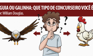 Águia ou Galinha: que tipo de concurseiro você é? Por William Douglas