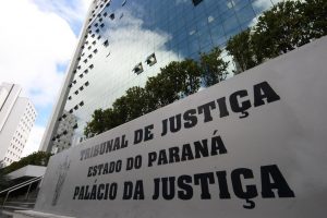 Fachada do Tribunal de Justiça do Paraná