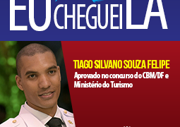 Determinado e com foco no seu objetivo, Tiago foi aprovado no CBM/DF e descobriu sua vocação