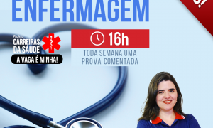 Quinta da Enfermagem: assista aos aulões e turbine a sua preparação. É HOJE, às 16h! Não perca!