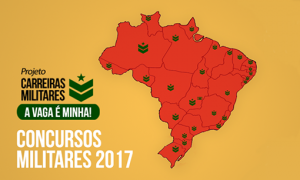 Concursos Militares 2017: milhares de oportunidades abertas e previstas. Confira!