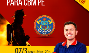 Aulão Matemática para CBM PE: É hoje a partir de 20 horas. Não perca!