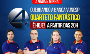 Aulão Quebrando a banca Vunesp TJ SP: Dicas e Orientações. É hoje, a partir das 20h, não perca!