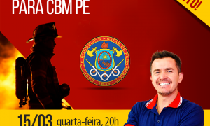 Aulão Raciocínio Lógico para CBM PE: É hoje, a partir das 20 horas. Não perca!