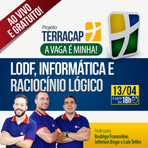 Aulão Terracap: LODF, Informática e Raciocínio Lógico