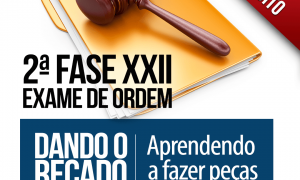 Aulão para 2ª fase OAB: Aprenda a fazer peças processuais. Amanhã (06/04) a partir das 19h30! Não perca!