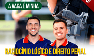 Aulão Raciocínio Lógico e Direito Penal para PMDF: É hoje, a partir das 19 horas. Não perca!