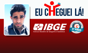 Resolver exercícios foi a chave para a aprovação de Luciano de Sousa no concurso do IBGE 2016