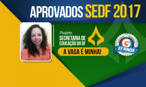 Glauciane Domingos conquistou o 2º lugar na SEDF estudando com colegas no caminho para o trabalho. Confira!