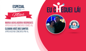 Mãe é aprovada em concurso após filhos a presentearem com curso do Gran Cursos Online