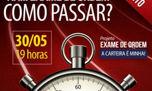 XXIII Exame de Ordem – Como passar? Descubra hoje, às 19 horas, no canal do Youtube do Gran Cursos Online!
