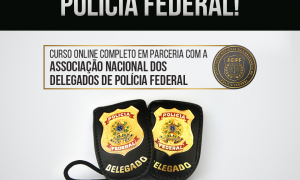 Gran Cursos Online lança curso em parceria com a Associação Nacional dos Delegados de Polícia Federal