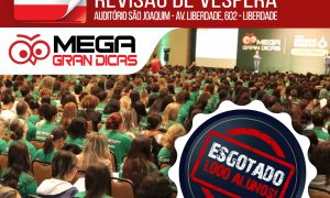 Gran Dicas TJ SP: Aulão presencial de véspera em São Paulo no dia 1º de julho. Esgotado!