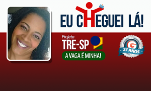 Perseverante em sua luta e disciplinada com os estudos, Daiana foi aprovada nos concursos do TRE SP e UNIFESP. Inspire-se!