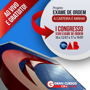 I Congresso XXIII Exame de Ordem