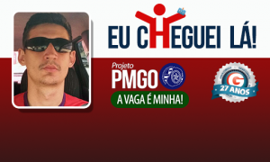 Hélio Pereira fez do Gran Cursos Online a sua “Bíblia” e foi aprovado na PMGO