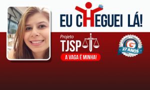 Giovana de Moraes foi aprovada no TJSP com apenas três meses de estudo. Confira!
