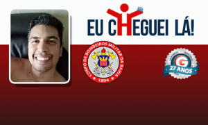 Com quatro meses de estudo para o CBM BA, Juliano Alvez garantiu a aprovação na prova objetiva!