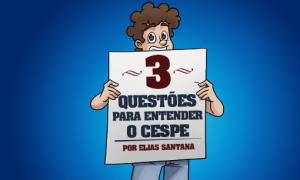 Três questões para entender o Cespe. Por: Elias Santana