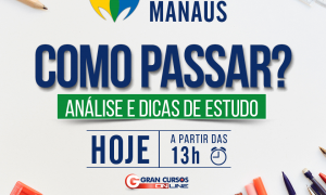 Concurso SEMED Manaus: como passar? Confira a análise e descubra, logo mais, às 13h (horário de Brasília)!