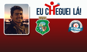 Desempregado, Rômulo conseguiu ser aprovado na SEJUS CE com pouco mais de três meses de estudo