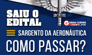 Concurso Aeronáutica 2017: confira a análise completa do edital, HOJE, às 15h!