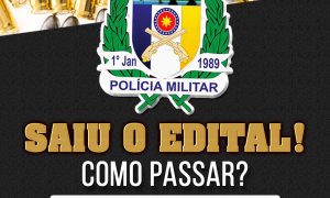 Concurso PM TO: como passar? Confira a análise completa do edital, HOJE, às 20h!